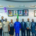 Prof. Andrew Haruna Led a Delegation on a Courtesy Visit to The Office of The National Commissioner/CEO of the Nigerian Data Protection Commission